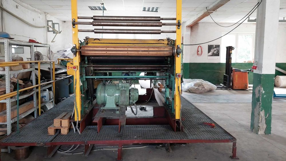 Przekrawacz rotacyjny do papieru JAGENBERG RQ 1300 z rolki na arkusz