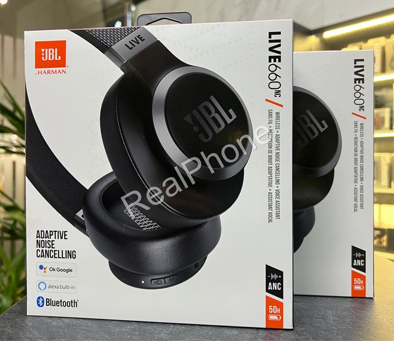 Навушники JBL Live 660NC Black