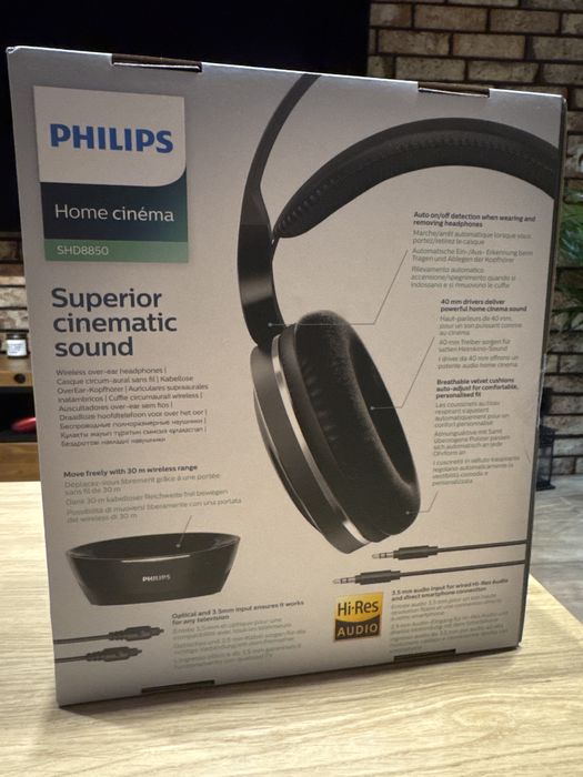 Sluchawki philips shd8850 nowe nieuzywane