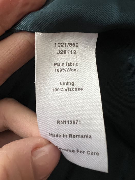 Płaszcz z wełny i wiskozy Jigsaw