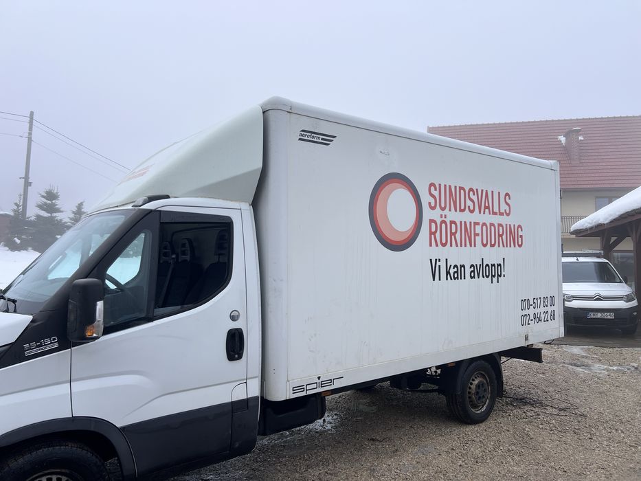 Kontener meblowy iveco daily