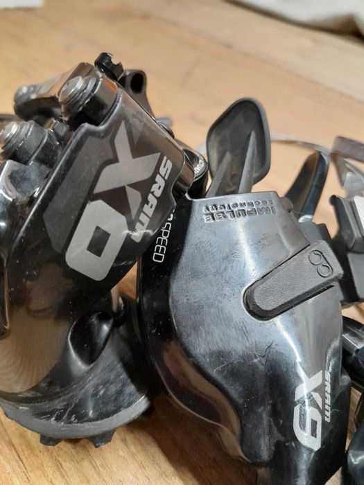 Przerzutka Sram x0 10s sram X9  + manetki X9 10s