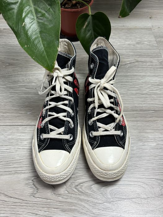 Trampki Converse x Comme des Garcoms Play stan bdb rozmiar 36.5