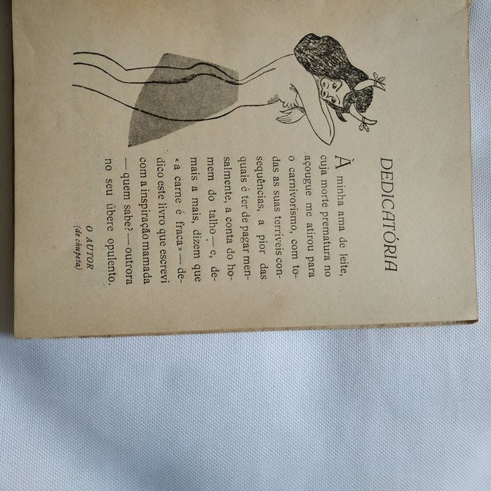 Livro Humor com Bigode de Tomás Cardoso de 1962