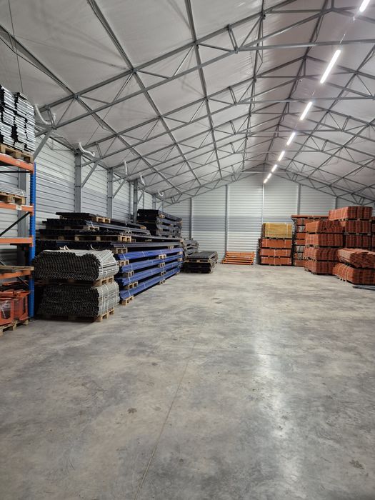 Regały magazynowe Paletowe używane.  Skup montaż demontaż.