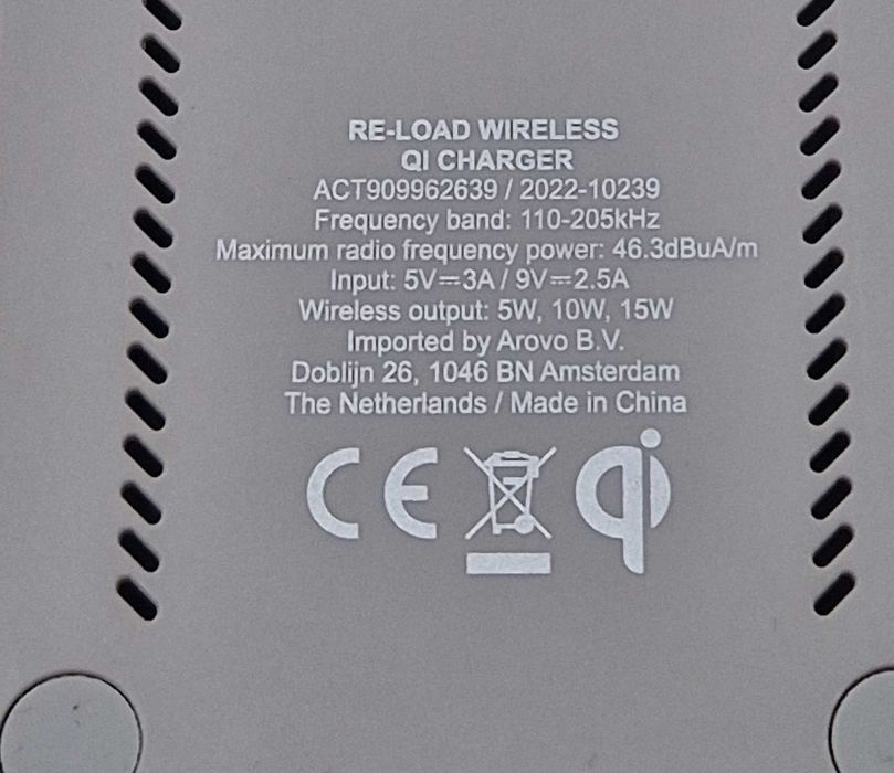 Ładowarka Re-Load Wireless QI Charger / Nowy Lombard / TG