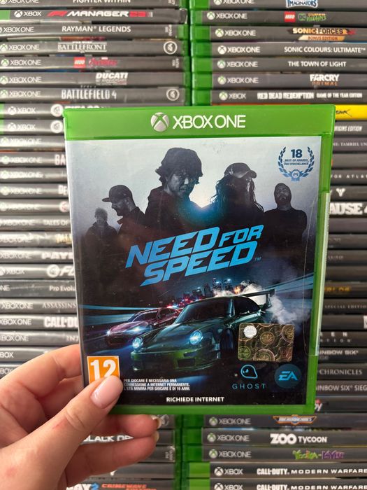 Гра Need for Speed на xbox one,диск з грою на хбокс, ліцензія