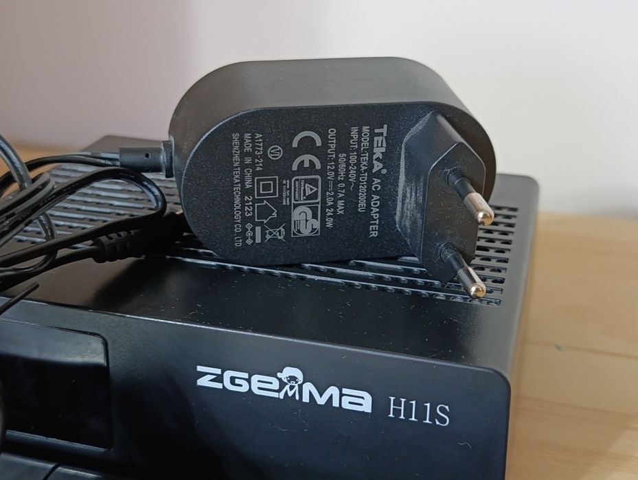 Zgemma H11S 4K UHD Dekoder Satelitarny Enigma2  Komplet