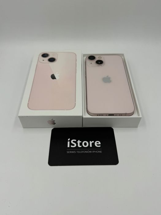 iPhone 13 Pink 128 GB • Różowy • 100% bateria • GWARANCJA • raty !!! •
