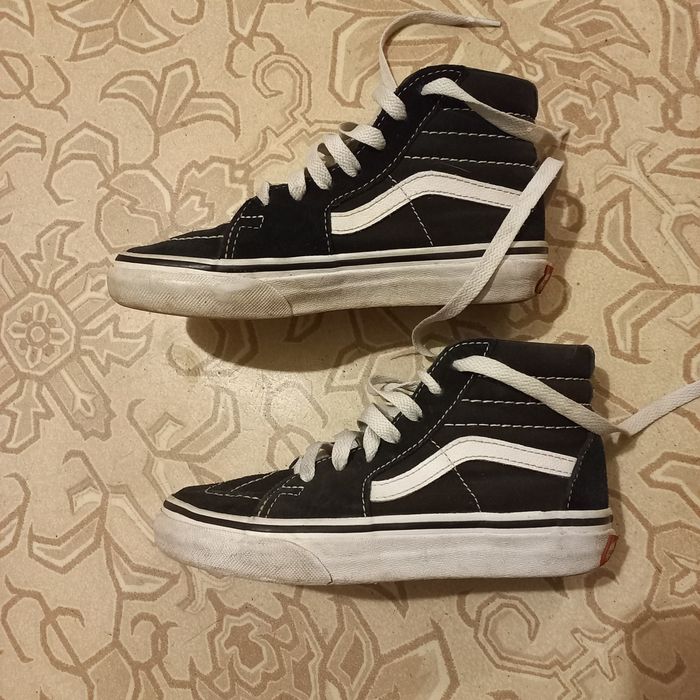 Кеди дитячі шкіряні, замшеві, Vans, 31 розмір