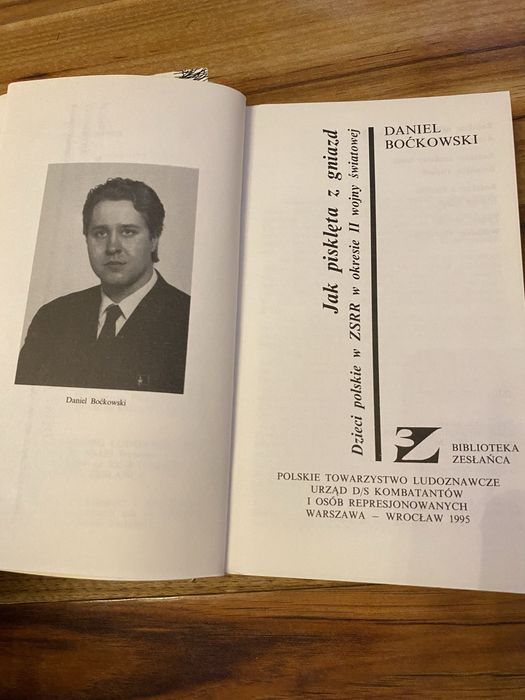 Daniel Boćkowski. Jak pisklęta z gniazd + 2 książki