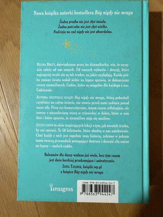 Regina Brett - Jesteś cudem