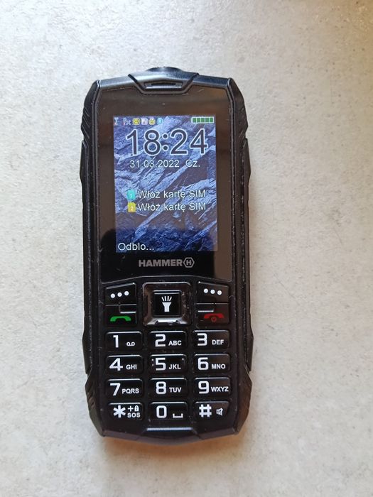 Telefon Hammer klawiszowy