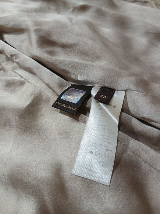 Женская косуха Roberto Cavalli замшевая