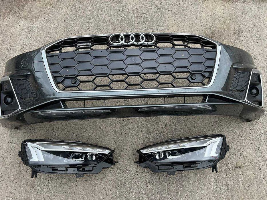 Бампер Audi A5 8W6 Фары Решётка Ауді А5 Оптика Фари Фонари Ауди Радари