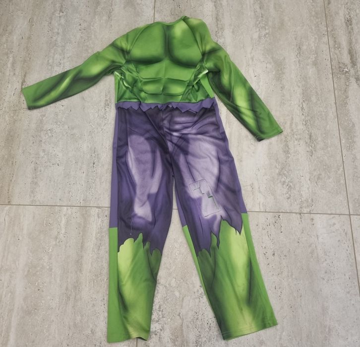 Strój 122 128 Hulk Avangers kostium przebranie karnawał andrzejki