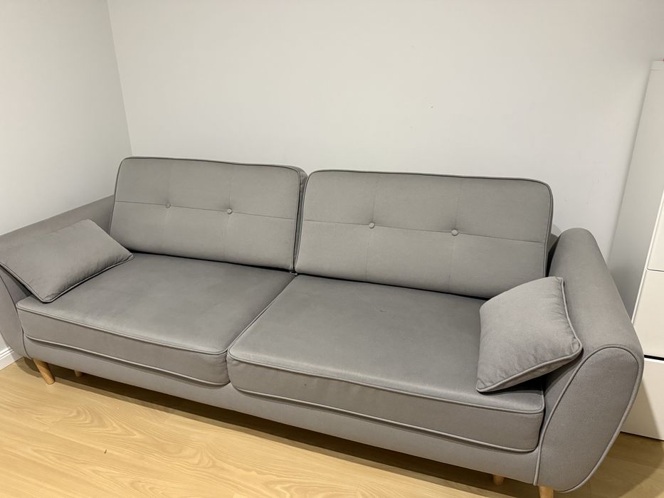 Sprzedam sofe kanape rozkladana szara Agata meble