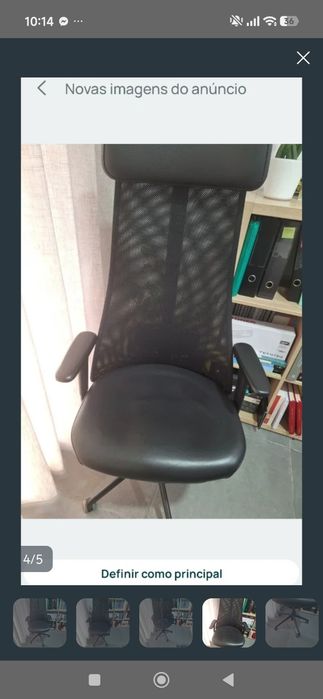 Cadeira uso profissional