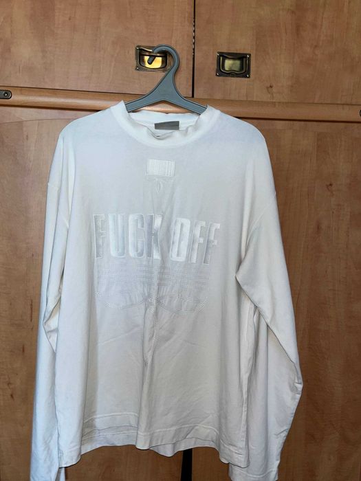 vetements oversize longsleeve білий оверсайз лонг ветмо archive Y2K indie sleaze VTMNTS