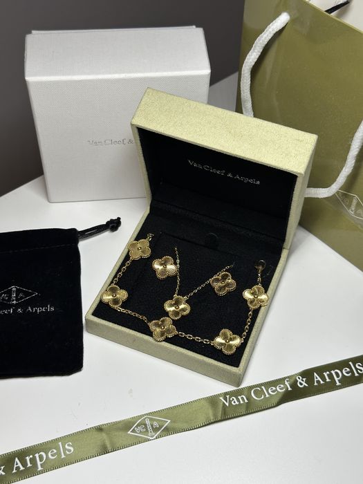 Коплекти під Van Cleef | Комплекти з конюшиною | Комплекти прикрас | Прикраси | Біжутерія