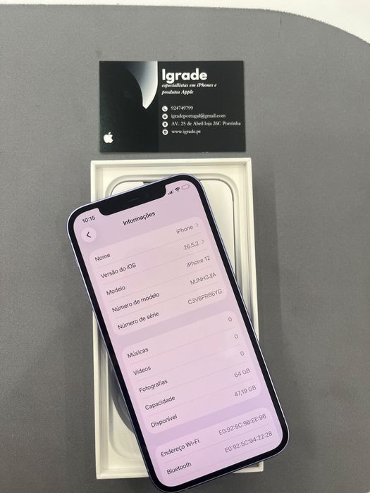 Iphone 12 de 64GB IMACULADO