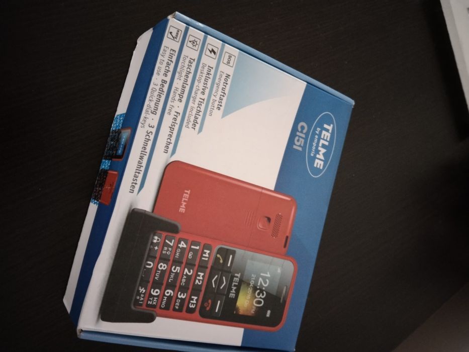 Emporia Telme C151 ang menu
