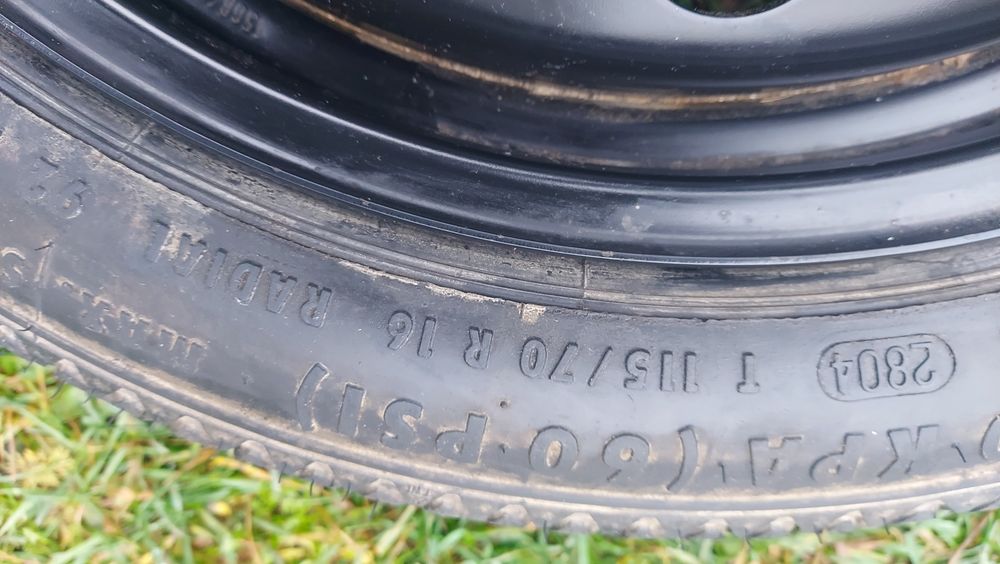 Koło dojazdówka Opel Astra H GM et 41 4x100 R16