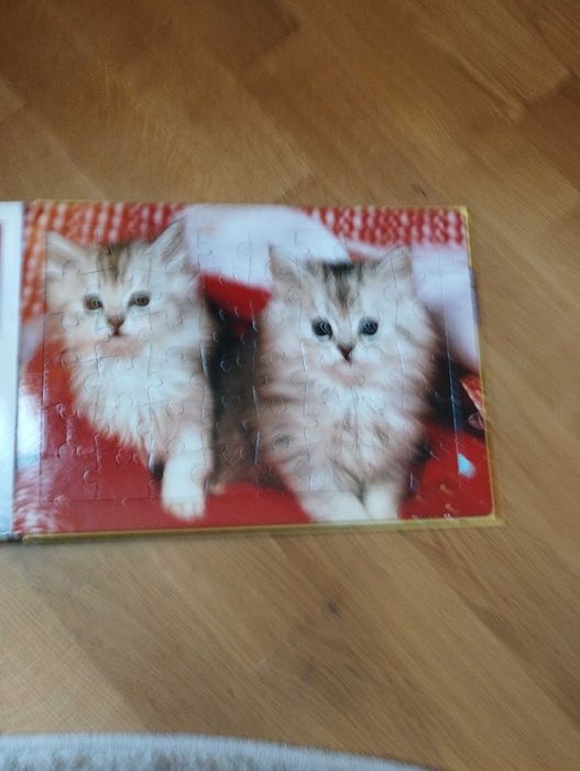 Книга пазл про котиків