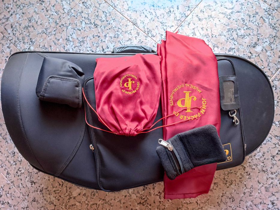 Eufónio JP374 Sterling Prateado em Si bemol