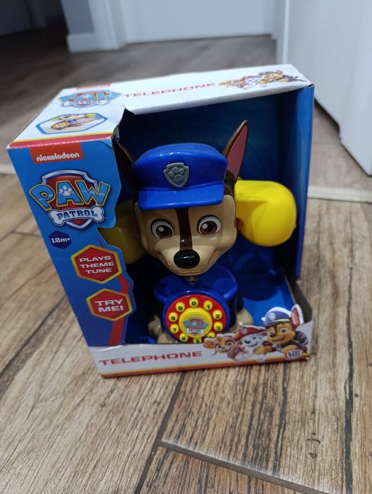 Nowy nieotwierany telefon psi patrol Chase