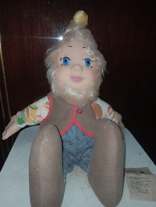 Гном, игрушка СССР, новая,мягконабивная