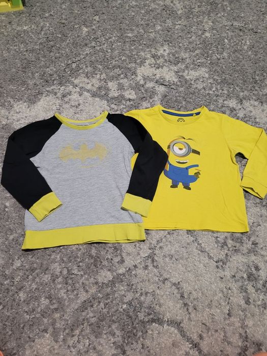 Bluzy chłopięce 2 szt.