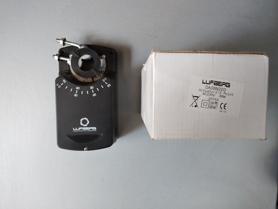 Электропривод для воздушной заслонки LUFBERG DA04N220; DA08N220: 800 ...