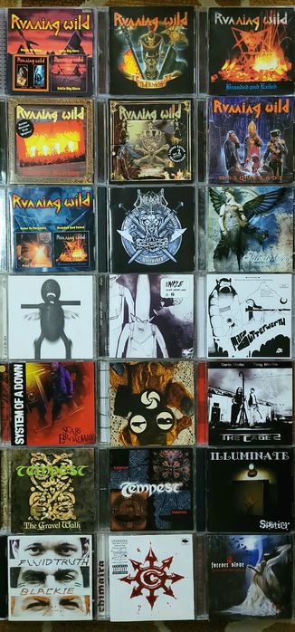 METALLICA •SYSTEM OF DOWN •RUNNING WILD •Компакт Диски •Музыкальные Диски •Дискографии Рок Групп •Объявление-2 •