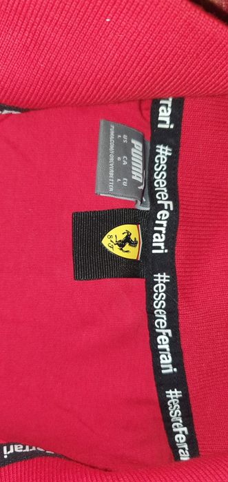 Трендове чоловіче поло Scuderia Ferrari F1 Men's Team Polo Red