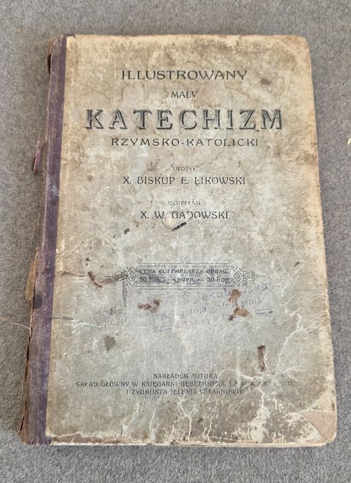 Książka przedwojenna - Katechizm rzymsko-katolicki