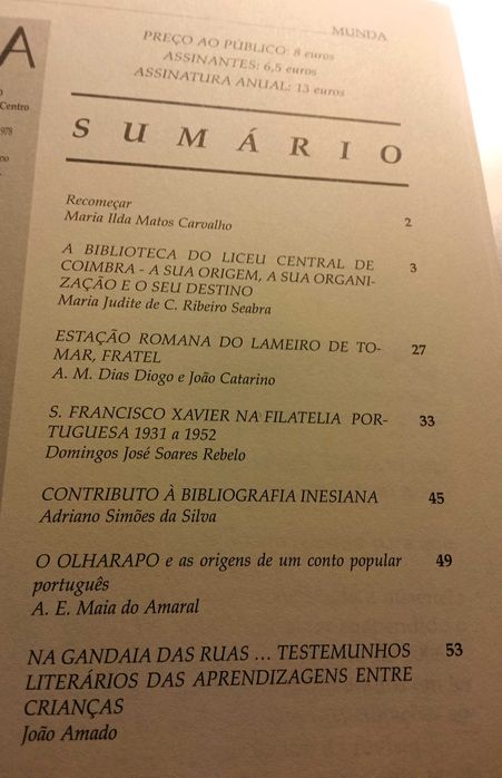 Munda nº 49 - setembro de 2006 - Portes incluídos