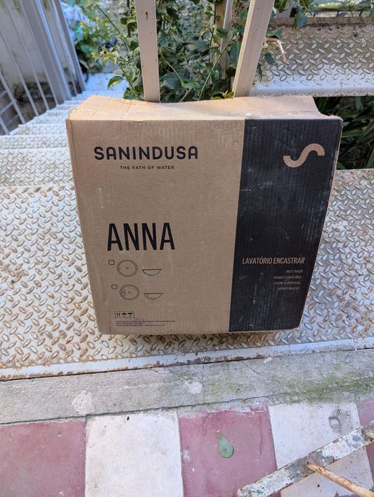 Sandusa Anna - Lavatório por encastrar baixo bancada - novo!
