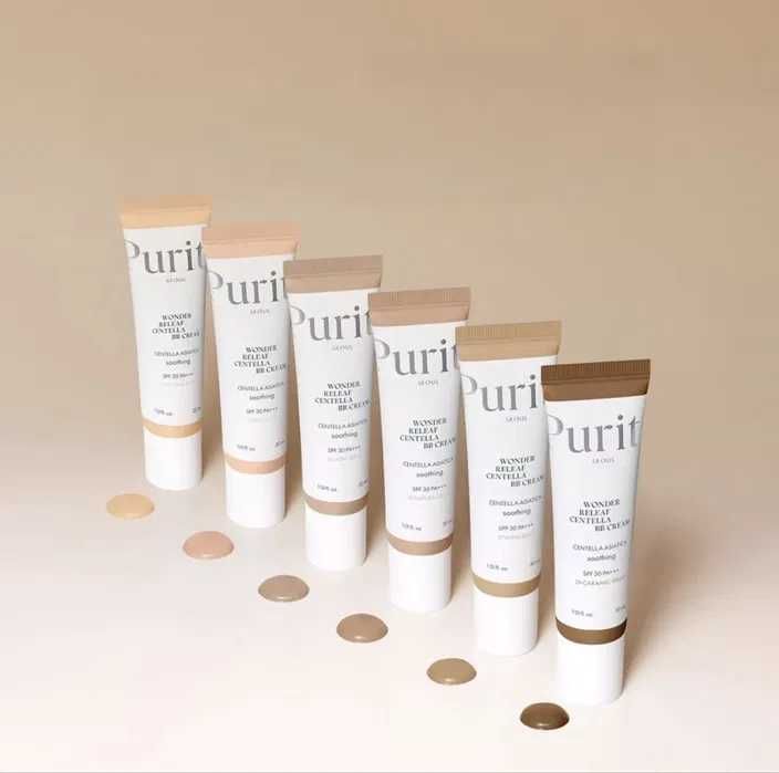 Вв-крем для обличчя purito seoul 21, 23 wonder releaf centella bb cream, spf 30 , natural beige, 30 мл