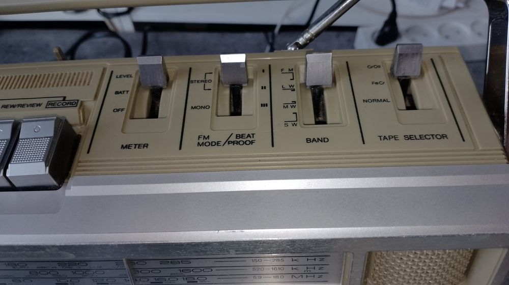 PANASONIC RX5030L boombox '80 rzadki model po rewitalizacji