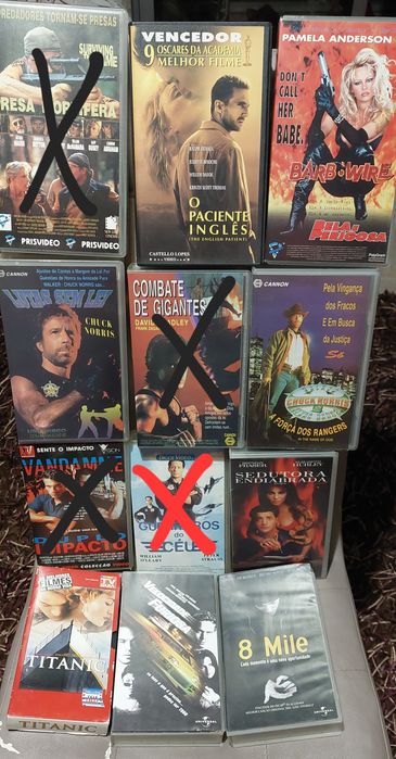 Filmes cassete VHS