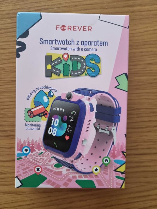 NOWY smartwatch z aparatem FOREVER KIDS