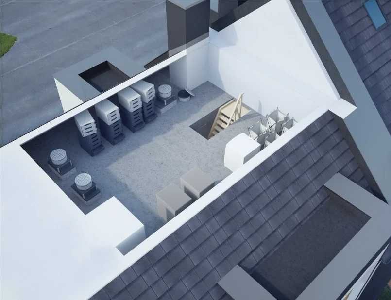 Nowy dom 83,69 m² + jasny strych 28 m² - Wielka Wieś, "Bukowa Osada"