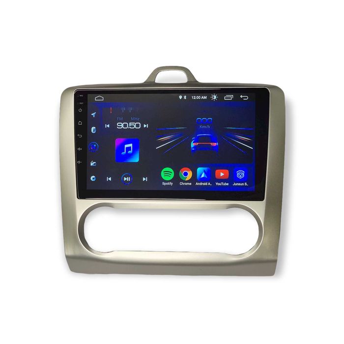 Rádio 2 DIN FORD Focus mk2 mk3 - AC Automático Android 13 Wifi GPS
