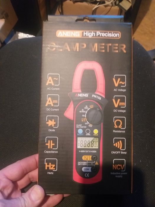 Мультиметр М-113 автомат и есть Клещи  нов