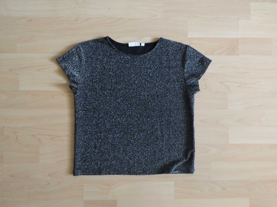 Bluzka brokatowa Sylwester/Święta KappAhl 146/152