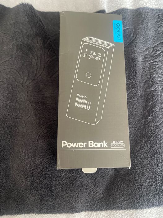 QOOVI Q-100w 20000mAh PD 100W 74Wh PowerBank Павер бенк
