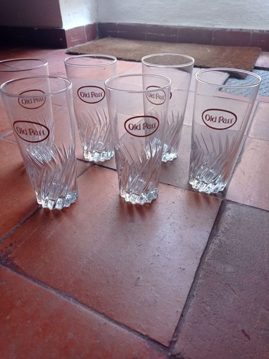 6 copos de vidro para whisky