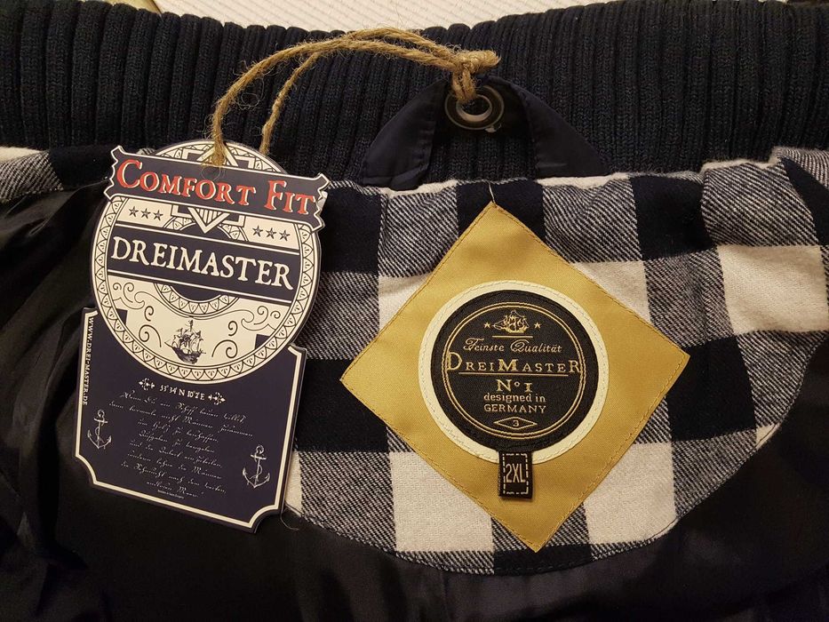 Markowa Kurtka Dreimaster Comfort Fit