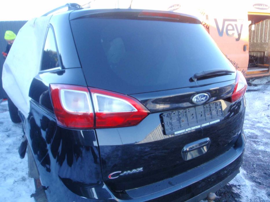 Ford C-Max Grand  klapa tylna,tył kolor FE CZARNA kompletna